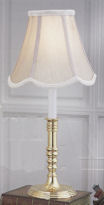 solid brass accent lamp