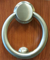 Solid Brass Round Ring Door Knocker