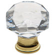 crystal cabinet knob